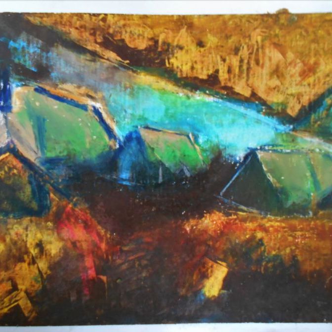 No. T145
Original tegning - signeret
Oliekridt på papir
format:42 x 29,7 cm.
Incl. passepartout m/ sort ramme - mål 42 x 59 cm.
Dkr. 1800/euro € 240