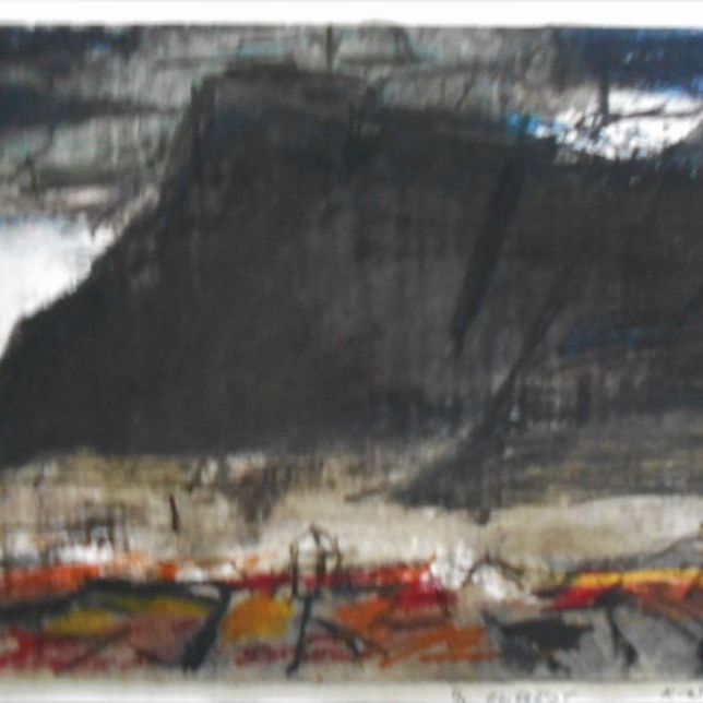 No. T156
Original tegning - signeret
Oliekridt på papir
format:42 x 29,7 cm.
Incl. passepartout m/ sort ramme - mål 42 x 59 cm.
S O L G T......men der er andre.
