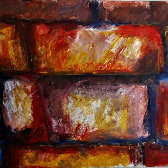 Nr. T124
Original tegning
Oliekridt på papir
format: 42 x 29,7 cm.
Incl.  passepartout m/ sort ramme, mål 42 x 59 cm.
Dkr. 1.800/euro  240