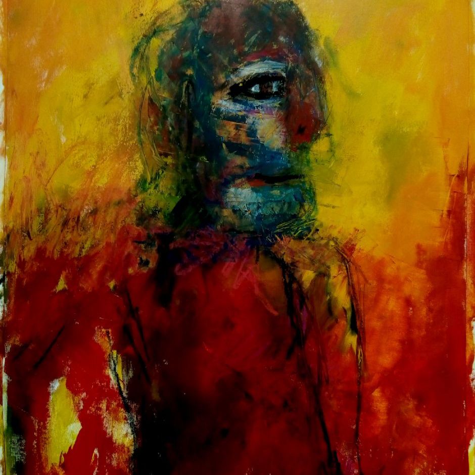 No. T125
Original tegning
Oliekridt på papir
format:  42 x 59,4 cm.
Incl. passepartout m/ sort ramme, mål 84 x 59 cm.
Dkr. 2500/euro € 335