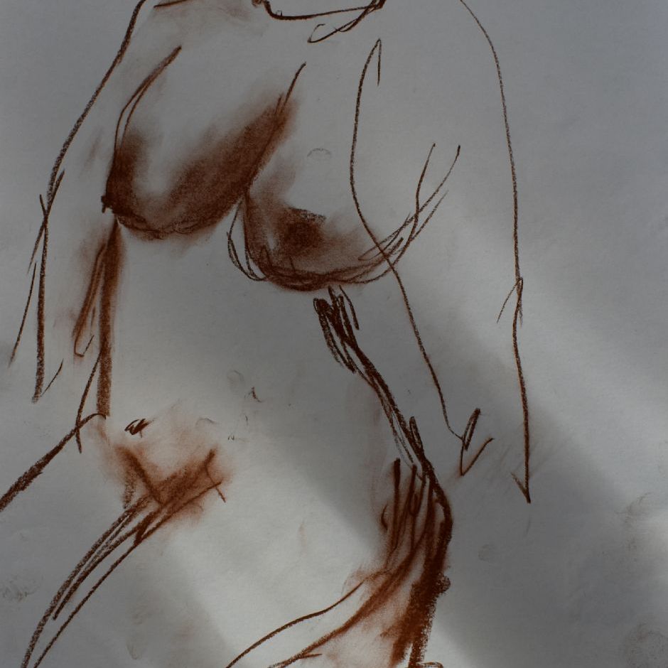 T207
A3 format 29cm x 42 cm
Kul på papir
Pris kr. 500 / Euro 75
sendes fragtfrit i Danmark