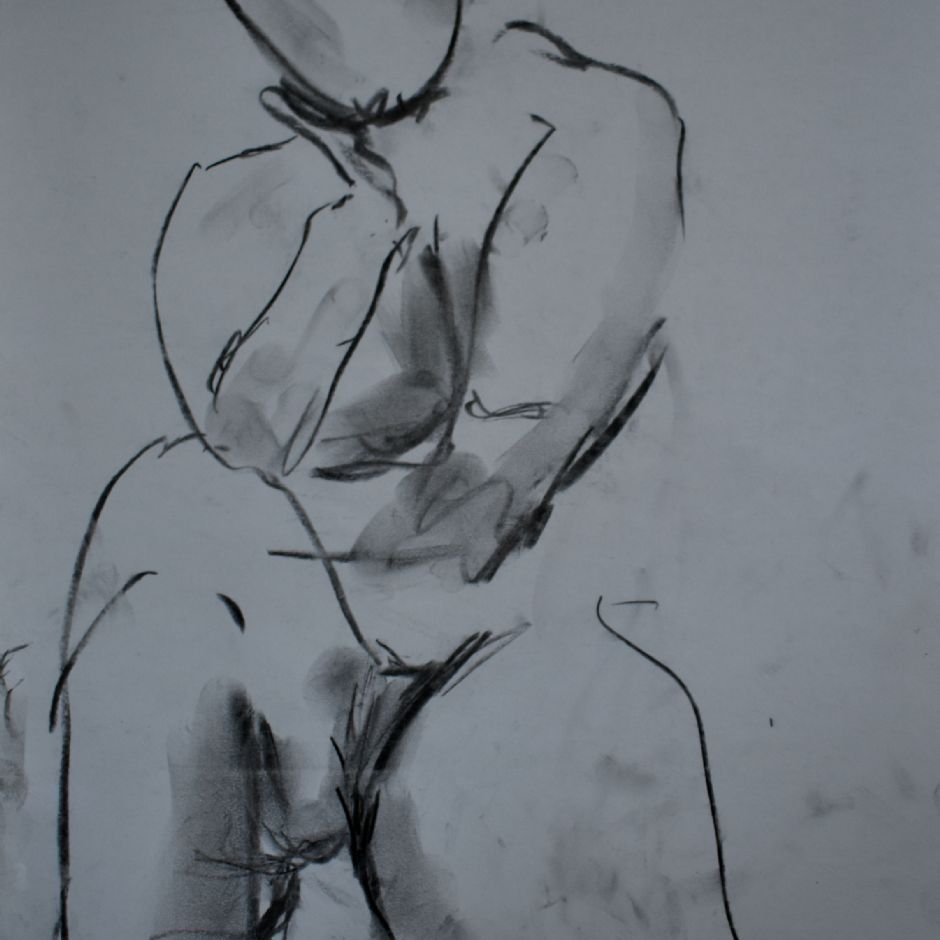 T235
A3 format 29cm x 42 cm
Kul på papir
Pris kr. 500 / Euro 75
sendes fragtfrit i Danmark
