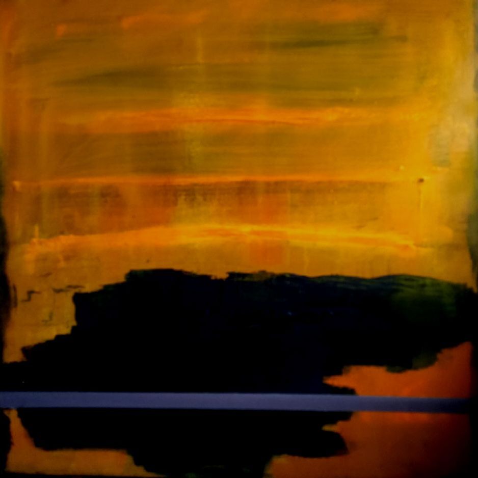 Nr. 349
Olie på masonit
Titel: The yellov sky
Mål: h. 61 x br. 61 cm
Incl. svæveramme sort/sølv
Dkr. 4.000
euro  535