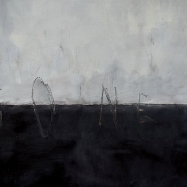 No. 342
Olie på masonit
Titel: Skillelinie
format: 122 x 122 cm
incl. svæveramme sort/sølv monteret.
Pris kr. 10.000
Euro 1.340