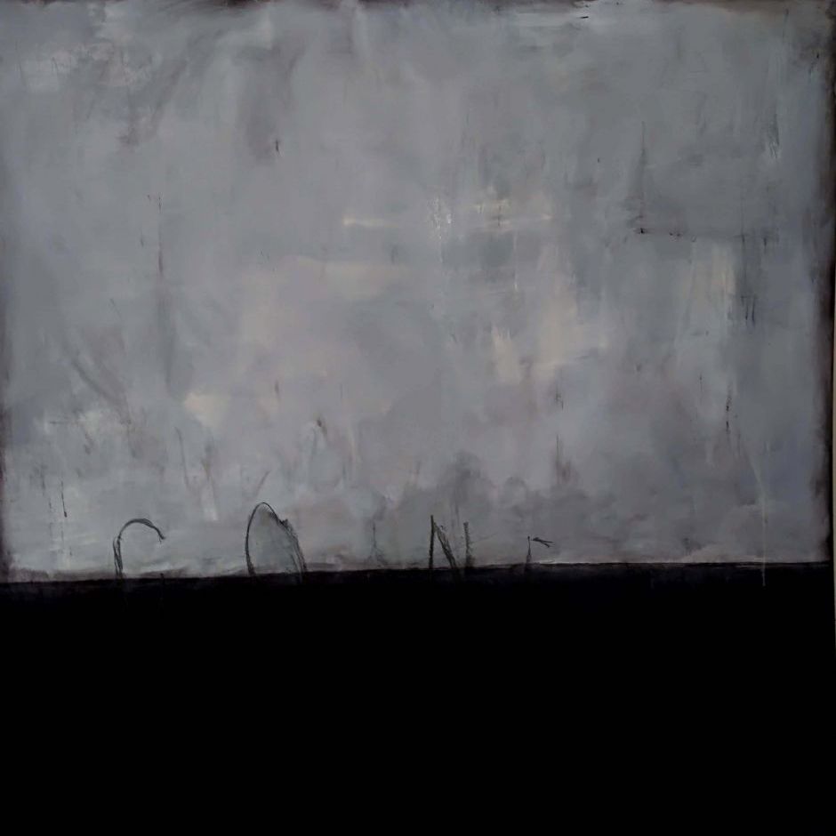 No. 342
Olie på masonit
Titel: Skillelinie
format: 122 x 122 cm
incl. svæveramme sort/sølv monteret.
Pris kr. 10.000
Euro 1.340
