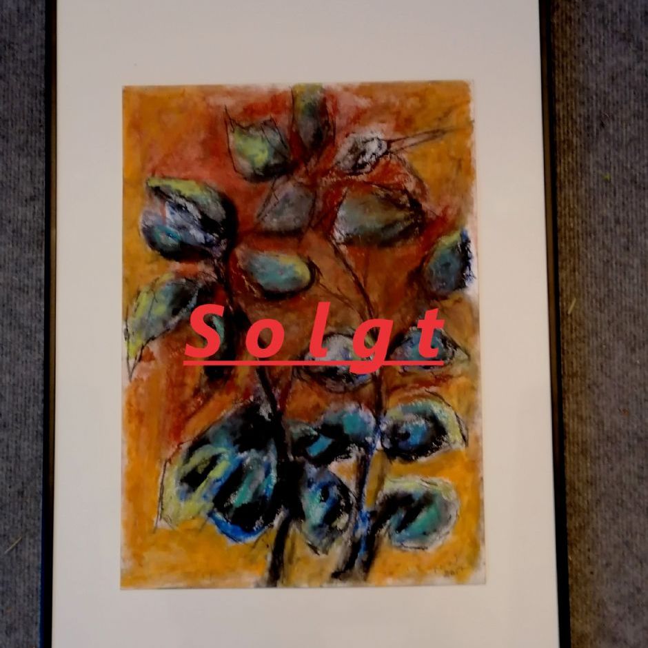 S O L G T
.....desværre.....men der er mange andre at vælge imellem
Mål: h. 140 x br. 120 cm
Incl. svæveramme sort/sølv