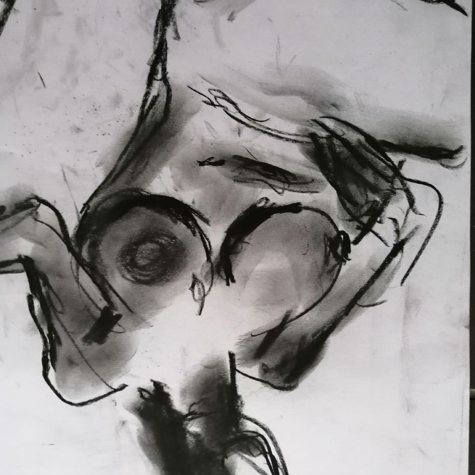 Txxx
Original & Signeret tegning
A3 format 29cm x 42 cm
Kul på papir
Pris kr. 500 / Euro 75
sendes fragtfrit i Danmark