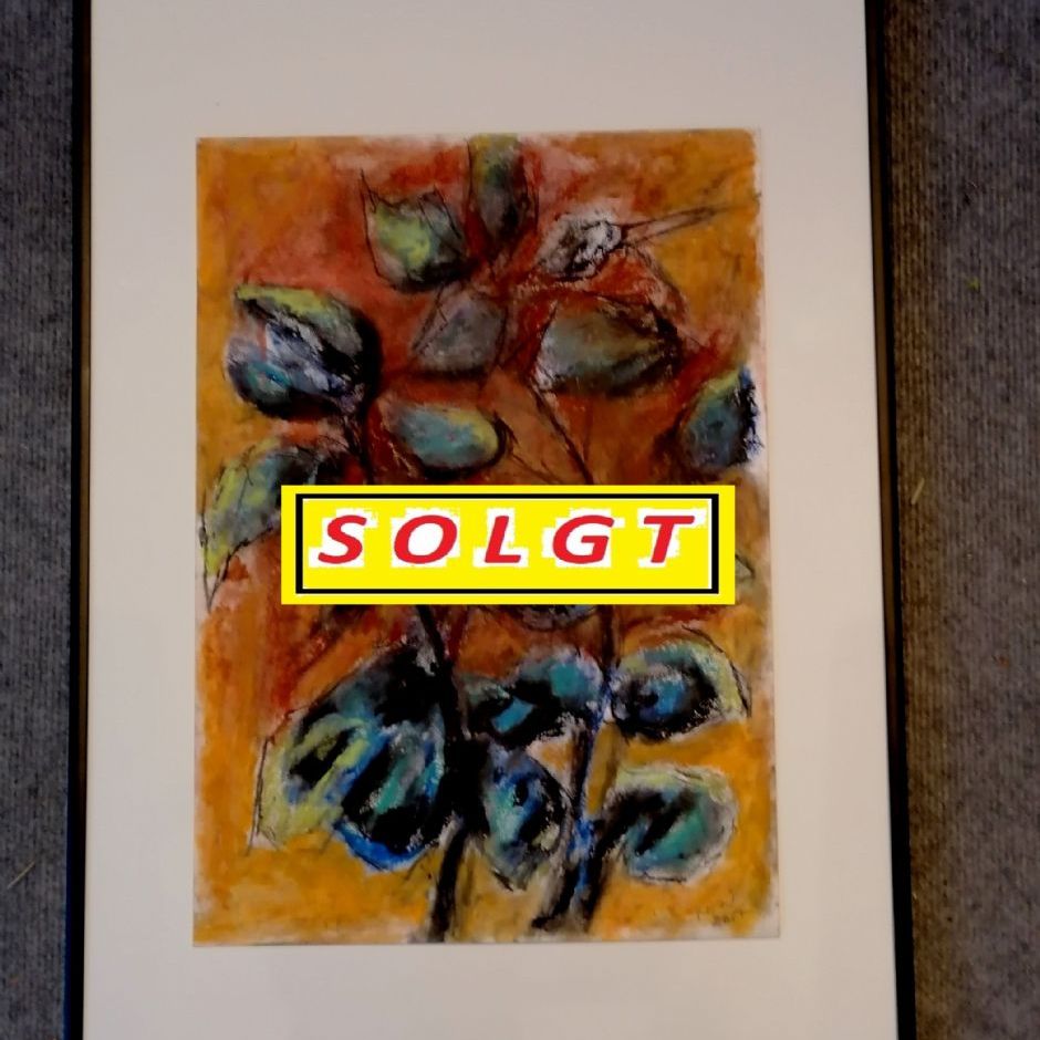 S O L G T
.....desværre.....men der er mange andre at vælge imellem
Mål: h. 140 x br. 120 cm
Incl. svæveramme sort/sølv