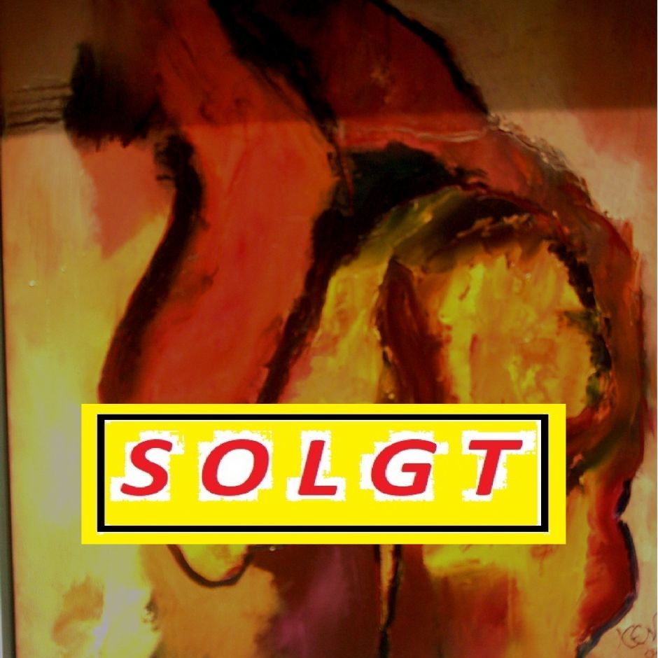 S O L G T
.....desværre.....men der er mange andre at vælge imellem
Mål: h. 140 x br. 120 cm
Incl. svæveramme sort/sølv